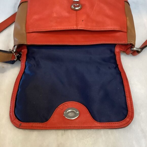 Coach Park Color Block Crossbody Leather Shoulder Bag - Picture 10 of 16